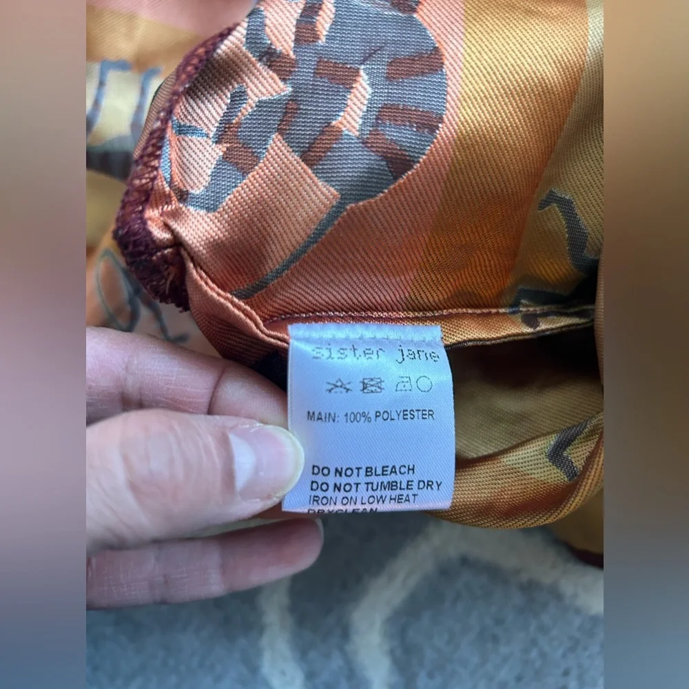 Sister Jane Size Small Mini Dress with peplum hem and jewel buttons - Picture 6 of 9